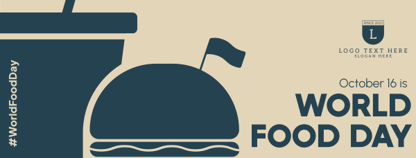 Burger World Food Day Facebook Cover Design Image Preview
