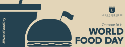 Burger World Food Day Facebook cover Image Preview