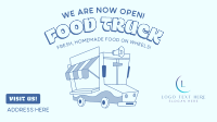 Retro Food Truck Festival Animation Preview