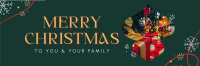 Solemn Christmas Candles Twitter Header Image Preview