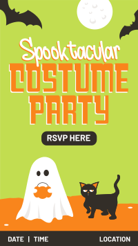 Halloween Costume Party TikTok Video Preview