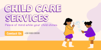 Playful Child Care Twitter Post Image Preview