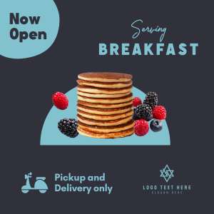 New Breakfast Restaurant Instagram post Image Preview