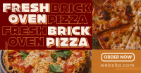 Yummy Brick Oven Pizza Facebook Ad Design
