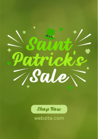 Quirky St. Patrick's Sale Flyer Design