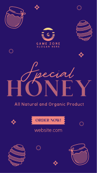 Honey Bee Delight Instagram Story Design