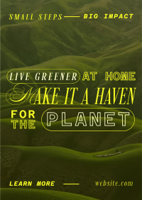 Earth Day Environment Poster Design