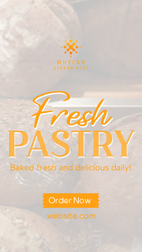 Rustic Pastry Bakery Instagram story Image Preview