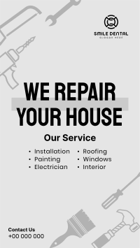 Your House Repair Facebook Story Image Preview