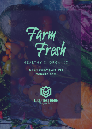 Healthy & Organic Poster
