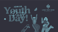 Youth Day Celebration Facebook Event Cover Design