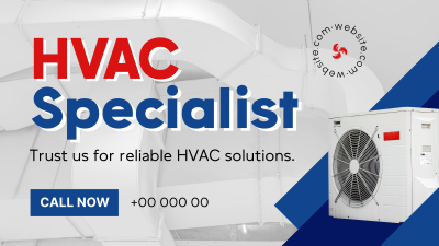 HVAC Specialist Facebook event cover Image Preview