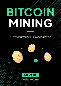 The Crypto Look Flyer Design