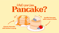 Classic and Souffle Pancakes Video Design