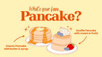 Classic and Souffle Pancakes Video Image Preview