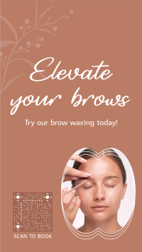 Natural Waxing Treatments Facebook Story Design