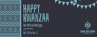 Tribal Kwanzaa Heritage Facebook cover Image Preview