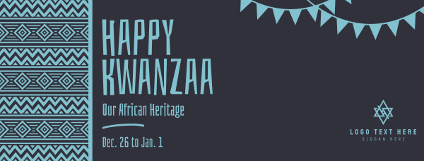 Tribal Kwanzaa Heritage Facebook Cover Design Image Preview