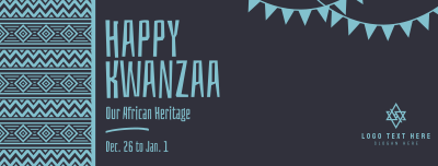 Tribal Kwanzaa Heritage Facebook cover Image Preview