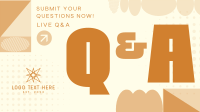 Agnostic Q&A Facebook Event Cover Design