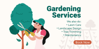 Outdoor Gardening Services Twitter post Image Preview