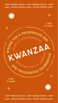 Kwanzaa Festival Facebook Story Design