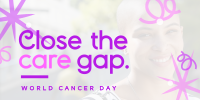 Swirls and Dots World Cancer Day Twitter post Image Preview