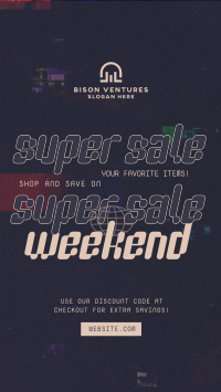 Super Sale Weekend TikTok Video Image Preview