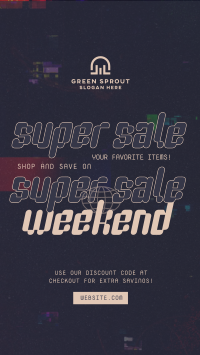 Super Sale Weekend TikTok Video Image Preview