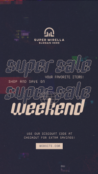 Super Sale Weekend TikTok Video Image Preview
