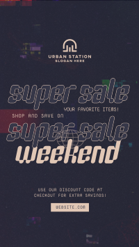 Super Sale Weekend TikTok Video Image Preview