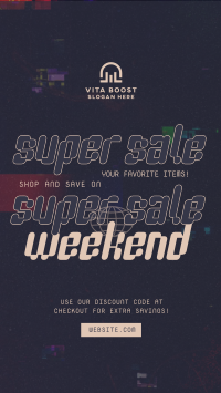 Super Sale Weekend TikTok Video Image Preview