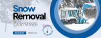 Snow Removal Service Facebook cover Image Preview