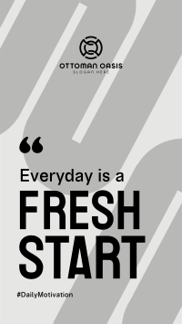 Fresh Start TikTok Video Image Preview