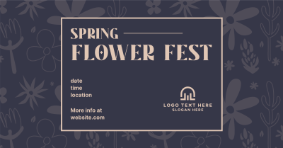 Flower Fest Facebook ad Image Preview