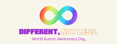 Autism Awareness Infinity Facebook cover Image Preview