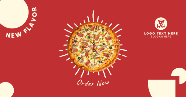 Delicious Pizza Promotion Facebook Ad Design Image Preview
