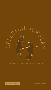 Customized Celestial Collection Instagram Story Design