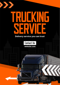 Truck Moving Service Poster Image Preview