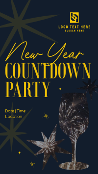 New Year Countdown Party Facebook story Image Preview