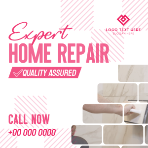 Expert Home Repair Instagram post Image Preview