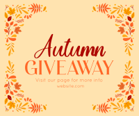 Autumn Giveaway Post Facebook post Image Preview