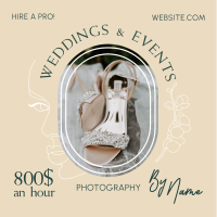 Wedding Photographer Rates Instagram post Image Preview