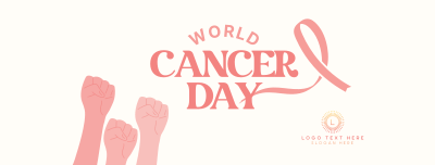 Cancer Day Facebook cover Image Preview