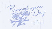 Remembrance Poppies Animation Image Preview