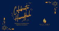 Hanukkah Holiday Facebook Ad Design