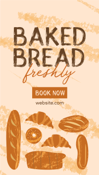 Freshly Baked Bread Daily Instagram Story Design