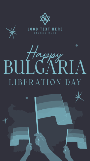 Happy Bulgaria Liberation Day Facebook story Image Preview