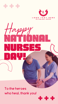 Healthcare Nurses Day Instagram Story Design