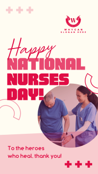 Healthcare Nurses Day Instagram story Image Preview